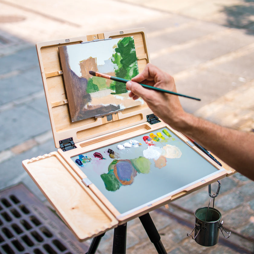u.go Plein Air | Anywhere Wood Side Tray (4" x 11")