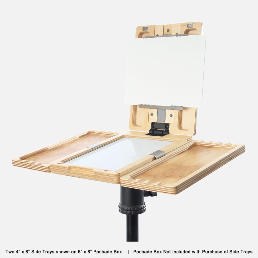 u.go Plein Air Anywhere Side Tray 4" x 8" on u.go Anywhere Pochade Box 6" x 8"