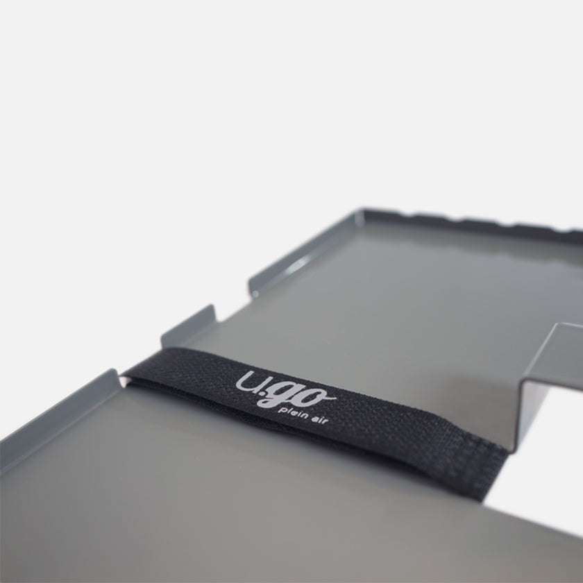 u.go Plein Air | Anywhere Metal Side Tray (4" x 8")