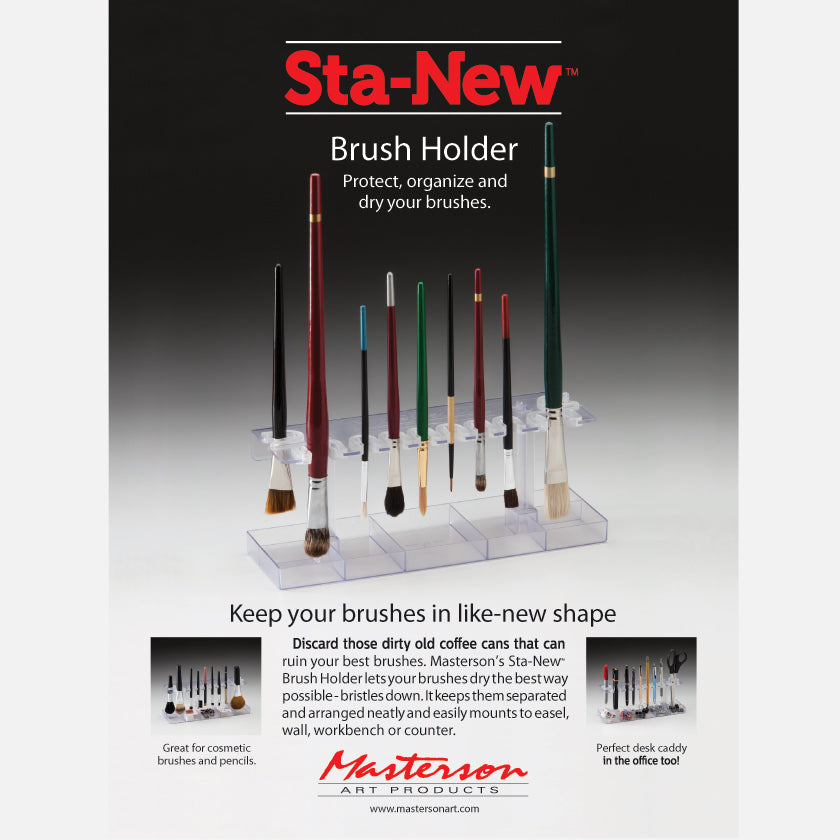 Masterson Sta New Brush Holder