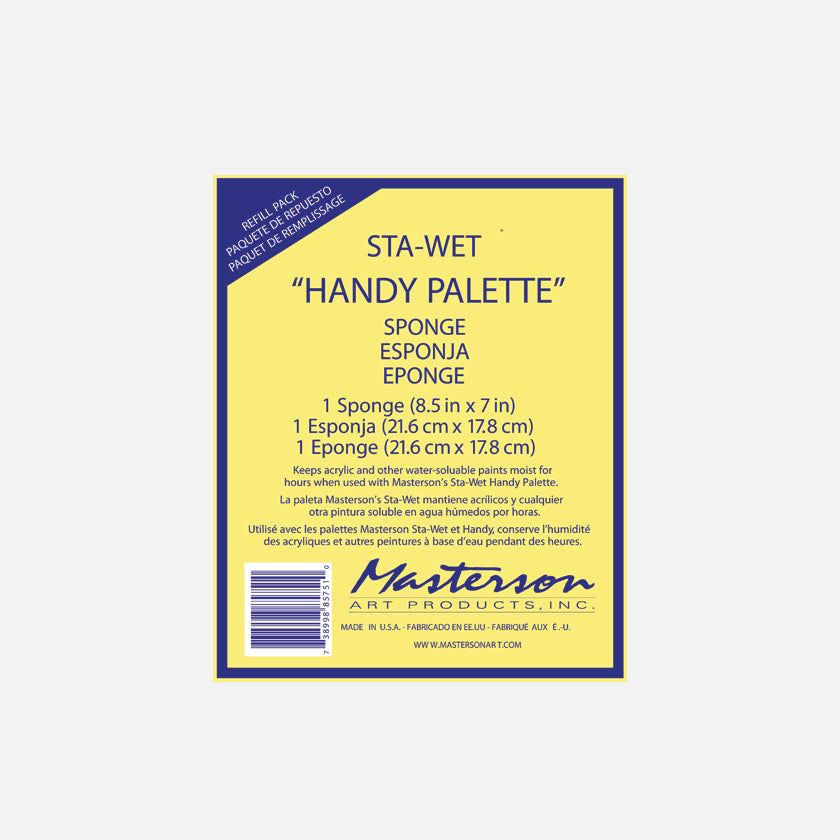 Masterson Handy Palette Sponge Refill Pack (1 Sponge)