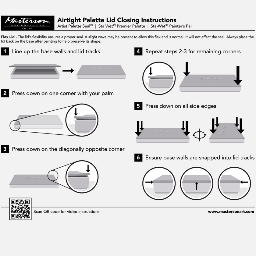 Masterson® Artist Palette Seal